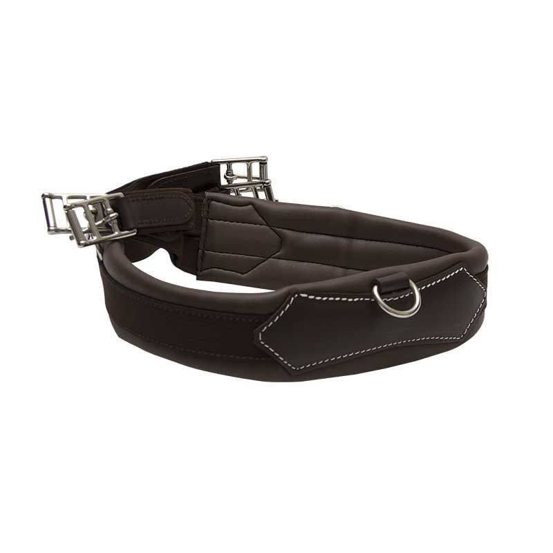 Jumper Girth Dark Brown with Double Ended Elastic 48"