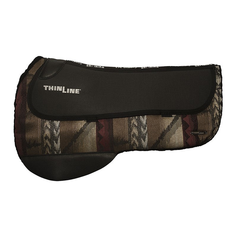Countour Western Ranch Round Skirt Saddle Pad Birch