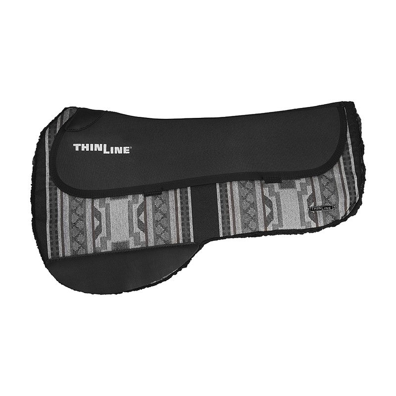 Countour Western Ranch Round Skirt Saddle Pad Silverado