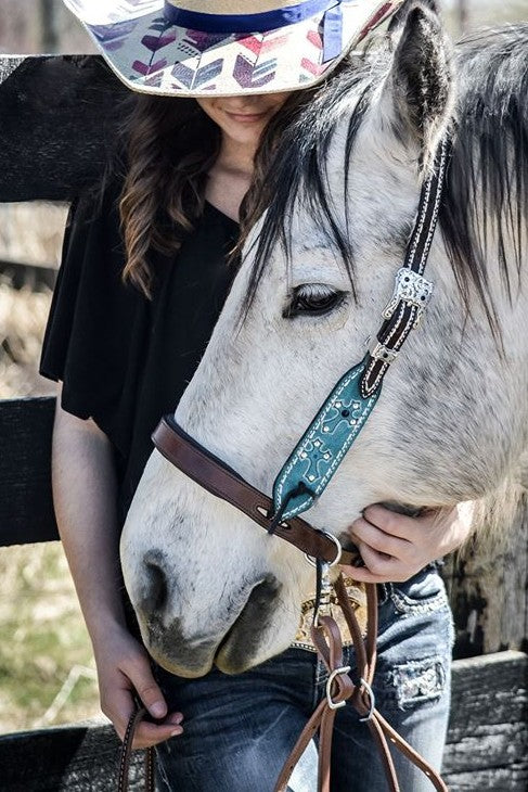 Bitless Noseband-Brown - COB
