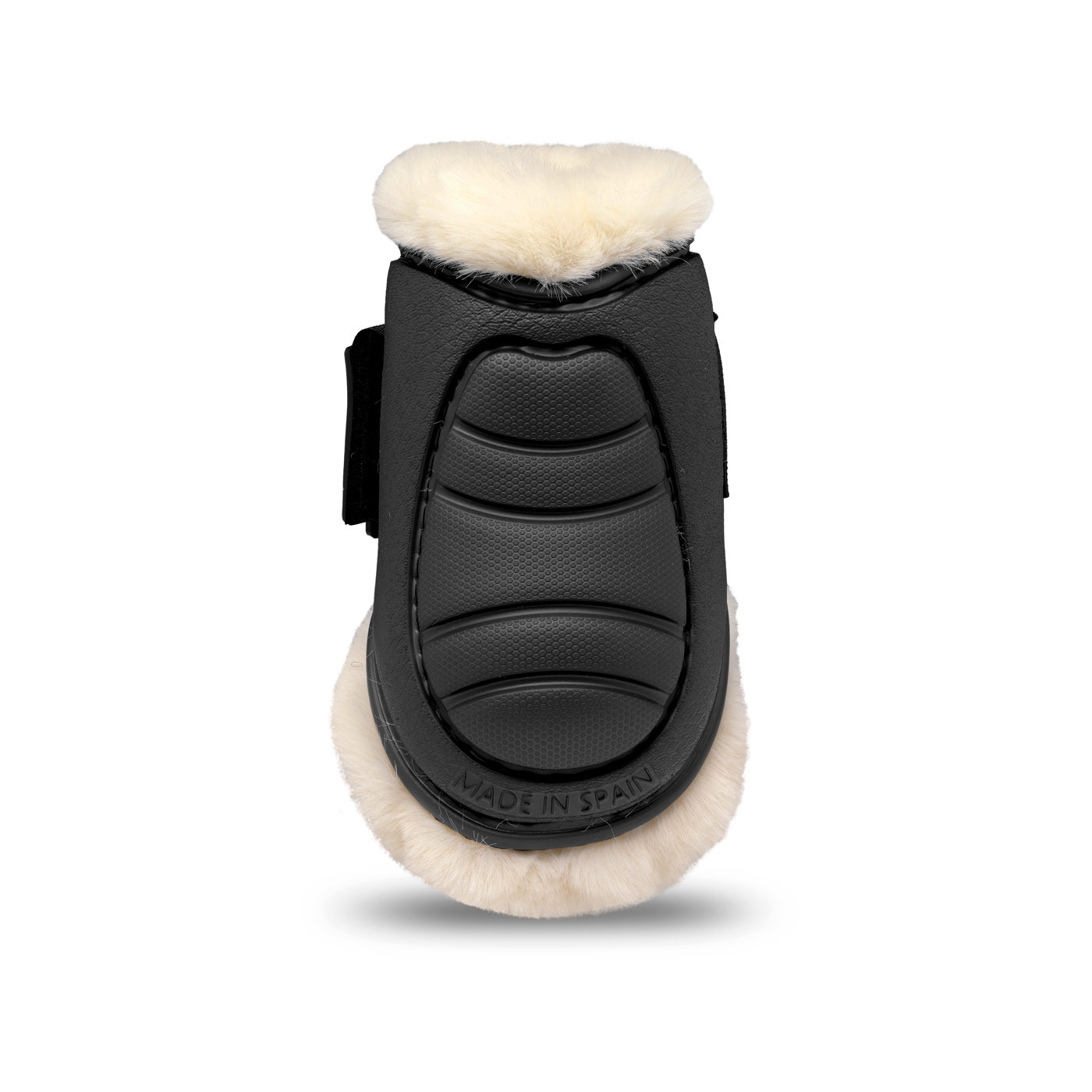 DELUXE ULTRA LIGHT FETLOCK INSIDE PROTECTION BOOTS SYNTHETIC SHEARLING BLACK