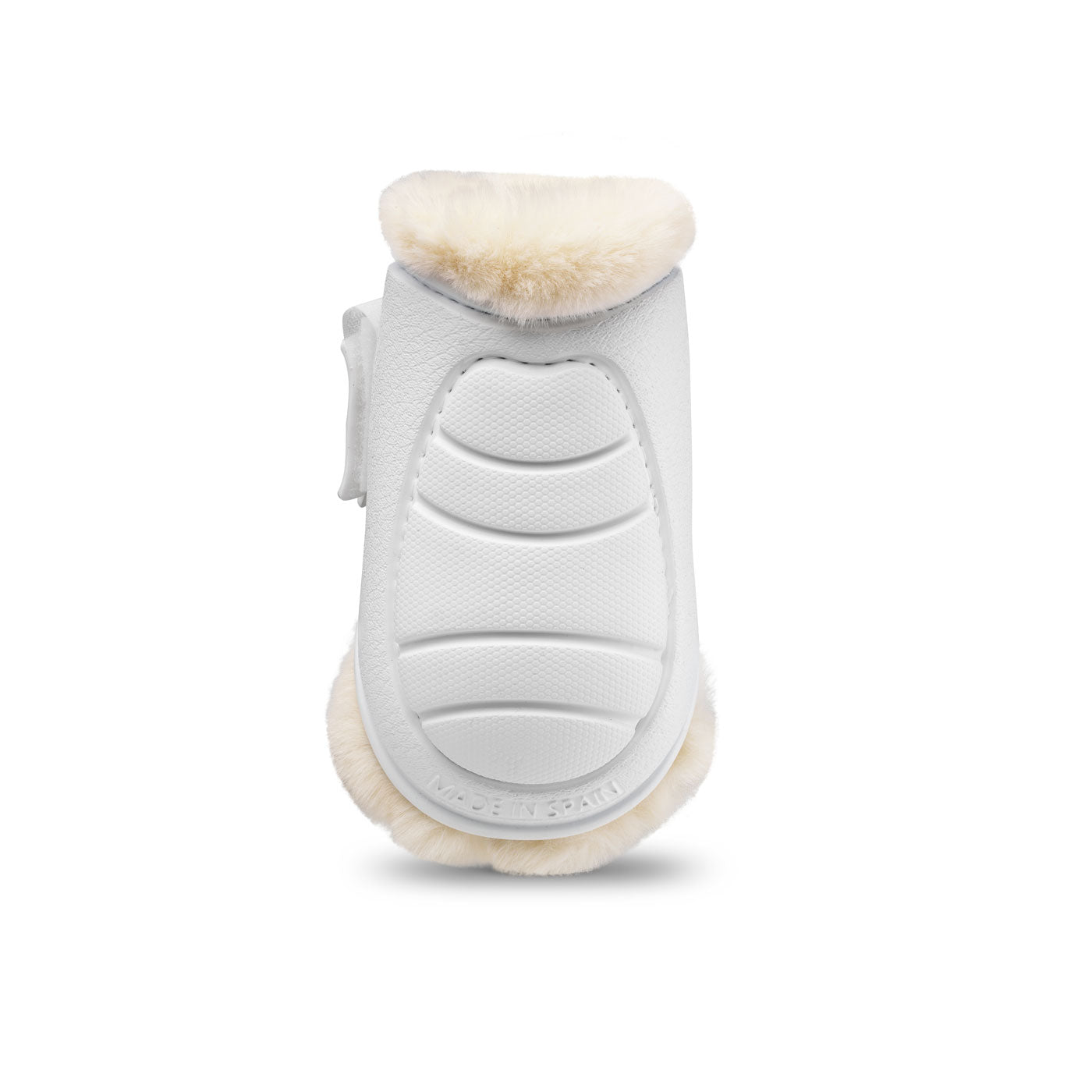 DELUXE ULTRA LIGHT FETLOCK INSIDE PROTECTION BOOTS SYNTHETIC SHEARLING WHITE