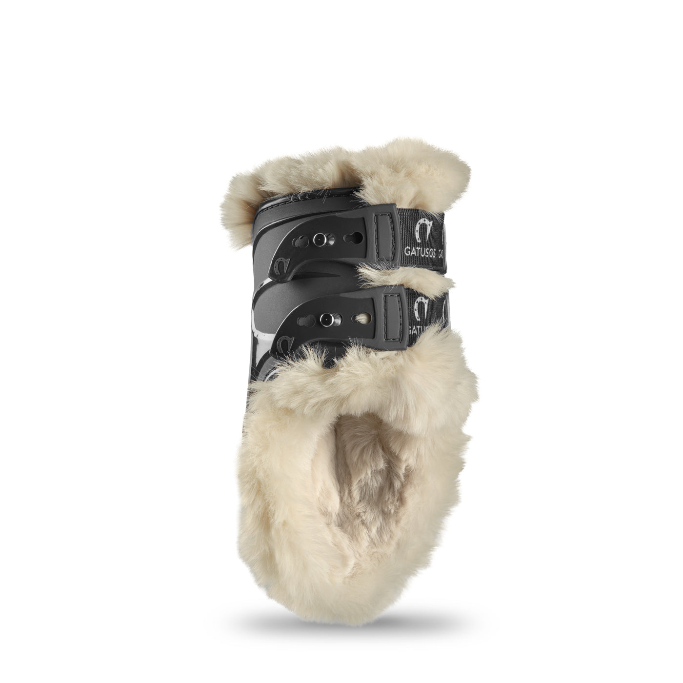 PEGASUS PROFESSIONAL JUMP FETLOCK BOOTS WITH SYNTHETIC SHEARLING BLACK