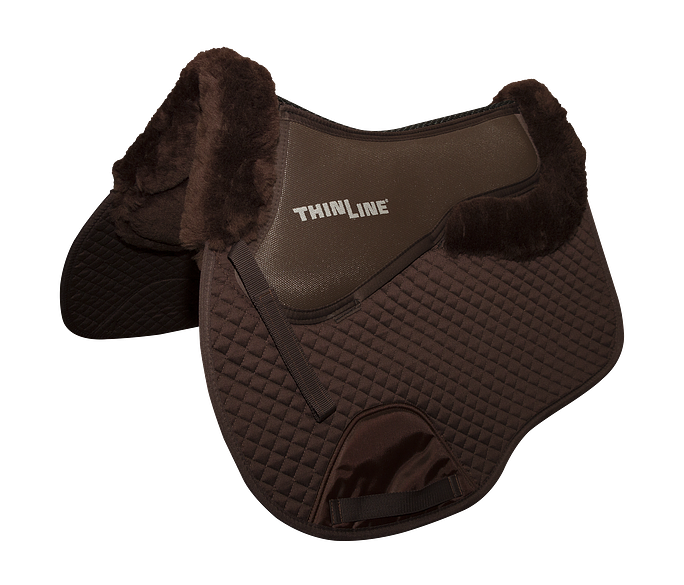 Euro Roll Wool Jump Pad Brown