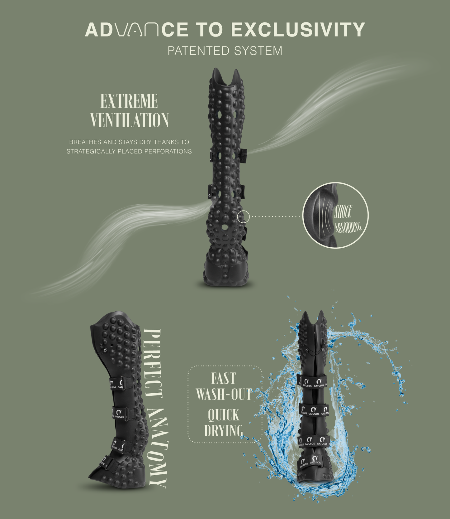 REAR COMFORT TRAVEL PROTECTION BOOTS