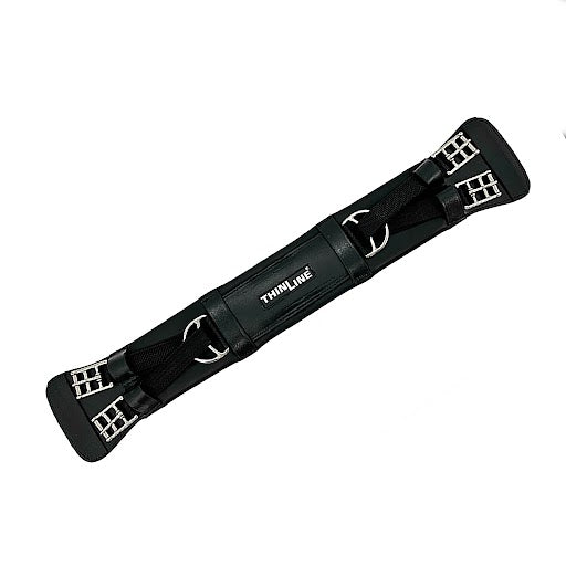 Short Girth - Dressage, Monoflap Black 34"
