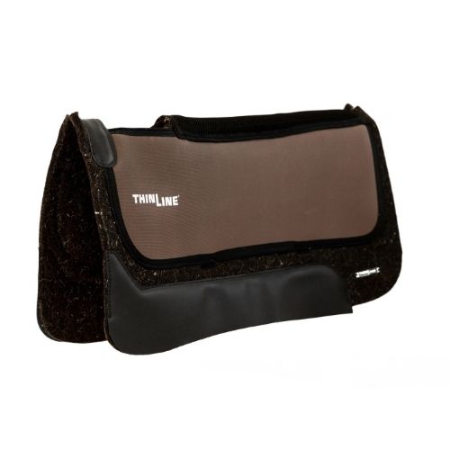 Square Premium Pro-Tech Felt Western Pad Brown