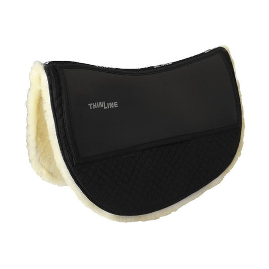 Western Woven Wool Comfort Saddle Pad Round Skirt Small