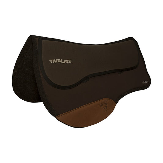 Diamond Line Endurance Saddle Pad Brown Small 26"