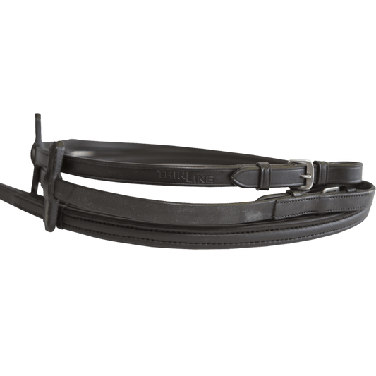 Reins-54"-Blk Buckle End