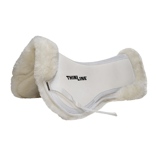 Trifecta Sheepskin Comfort Half Pad White Large