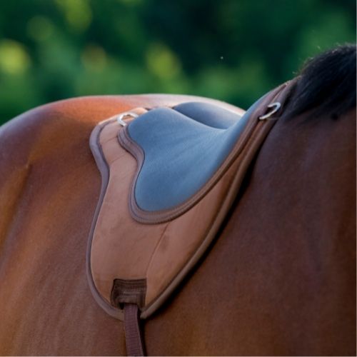 Comfort Plus Bareback Pad Dark Brown with Girth