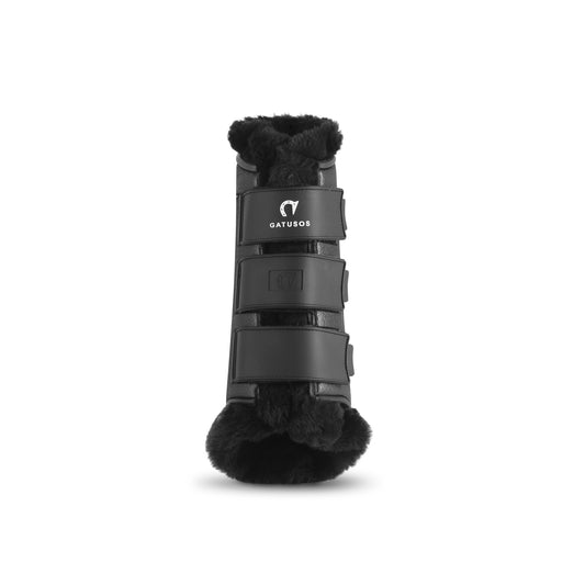 FRONT PROTECTION ROYAL SYNTHETIC SHEARLING TENDON BOOTS  BLACK