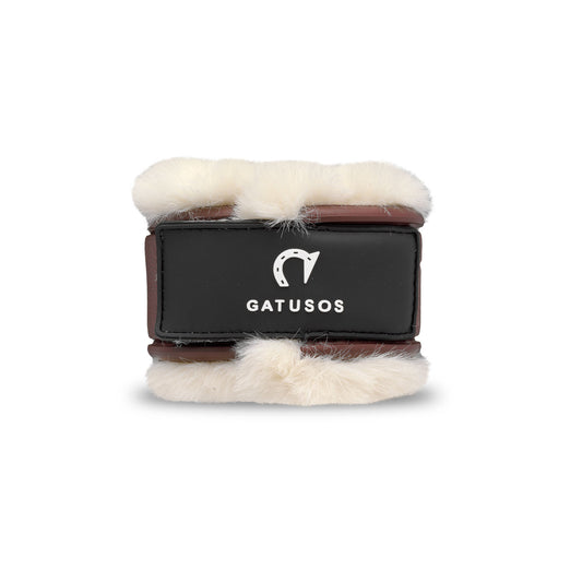 PASTERN WRAP DELUXE SYNTHETIC SHEARLING BROWN