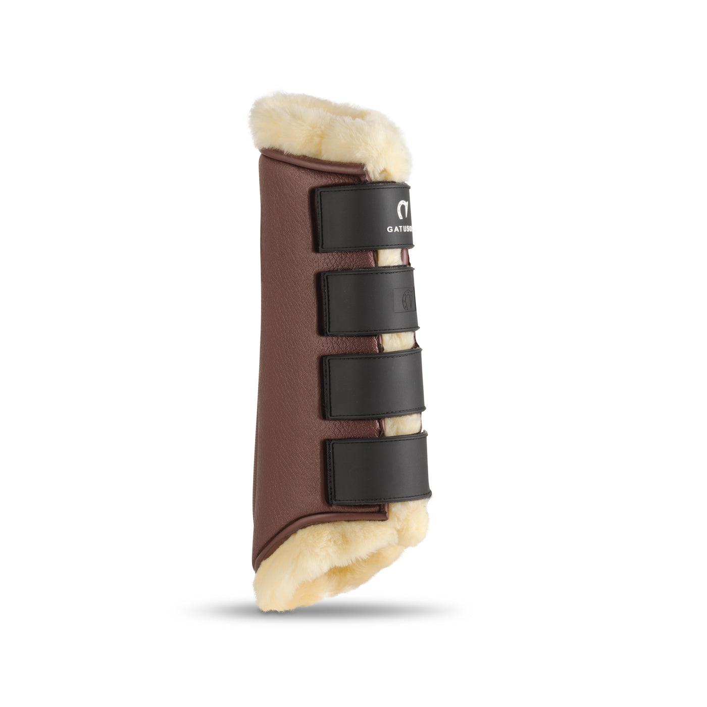 FRONT PROTECTION ROYAL SYNTHETIC SHEARLING TENDON BOOTS  BROWN