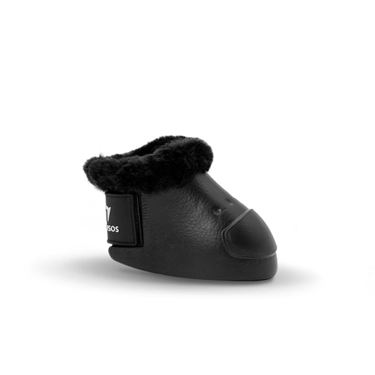 BELL BOOTS ROYAL SYNTHETIC SHEARLING BLACK LARGE
