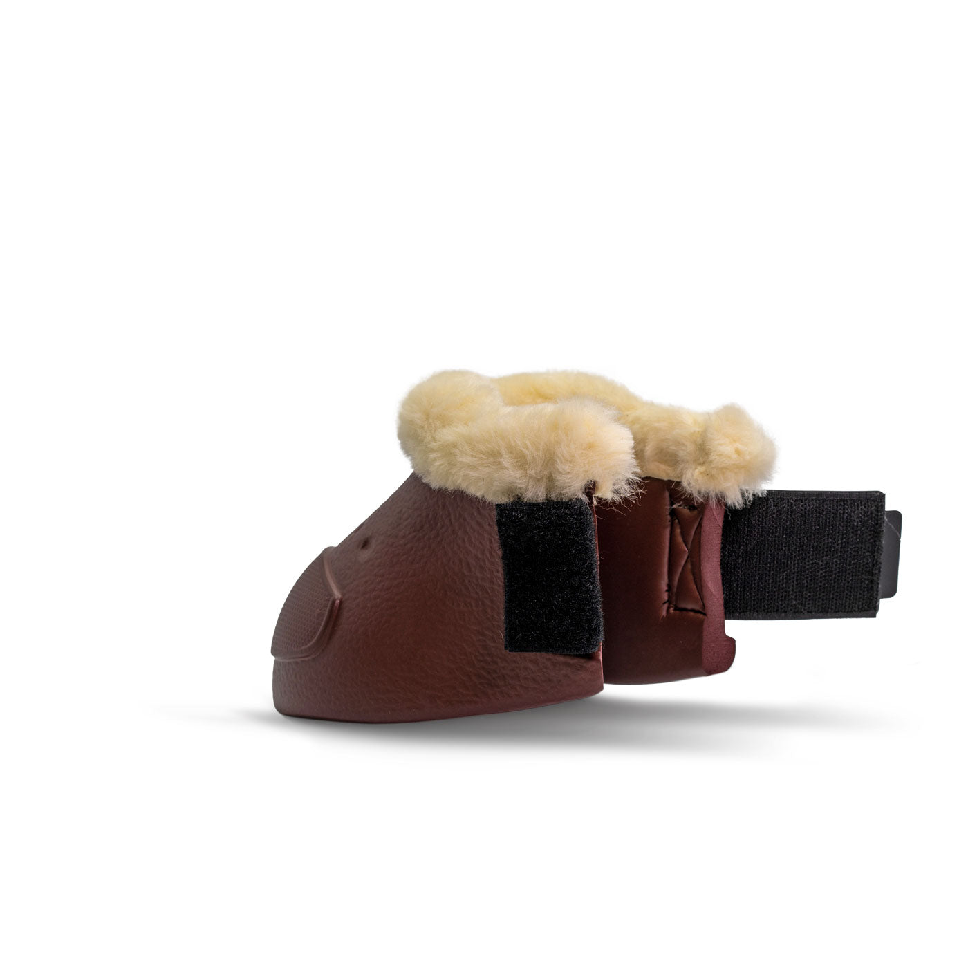 BELL BOOTS ROYAL SYNTHETIC SHEARLING BROWN LARGE