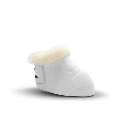 BELL BOOTS ROYAL SYNTHETIC SHEARLING WHITE LARGE