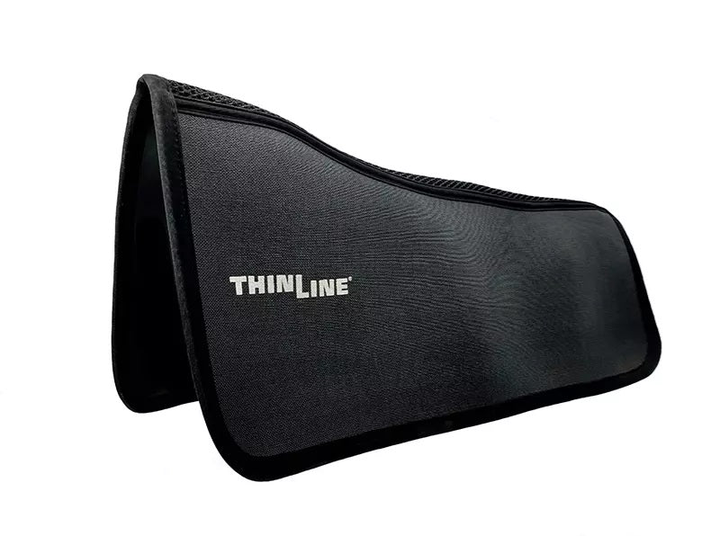 Perfect Fit Western Half Pad Black