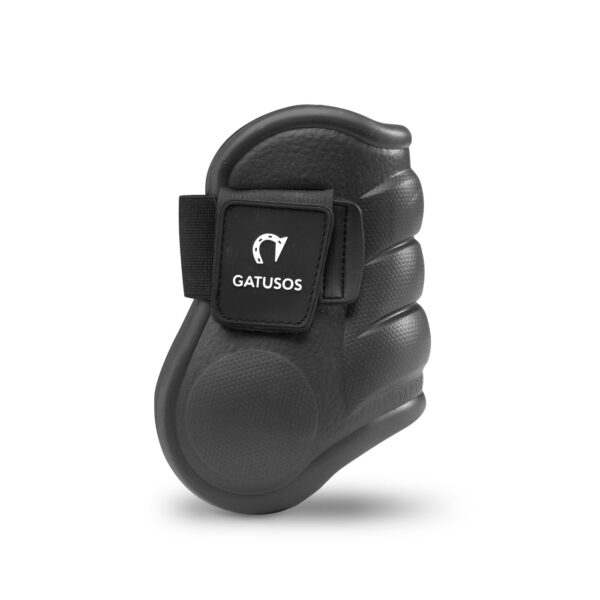 DELUXE ULTRA LIGHT FETLOCK PROTECTION BOOTS BLACK MEDIUM