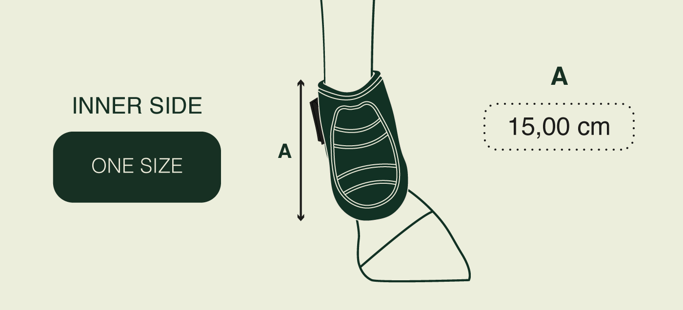 DELUXE ULTRA LIGHT FETLOCK INSIDE PROTECTION BOOTS WHITE