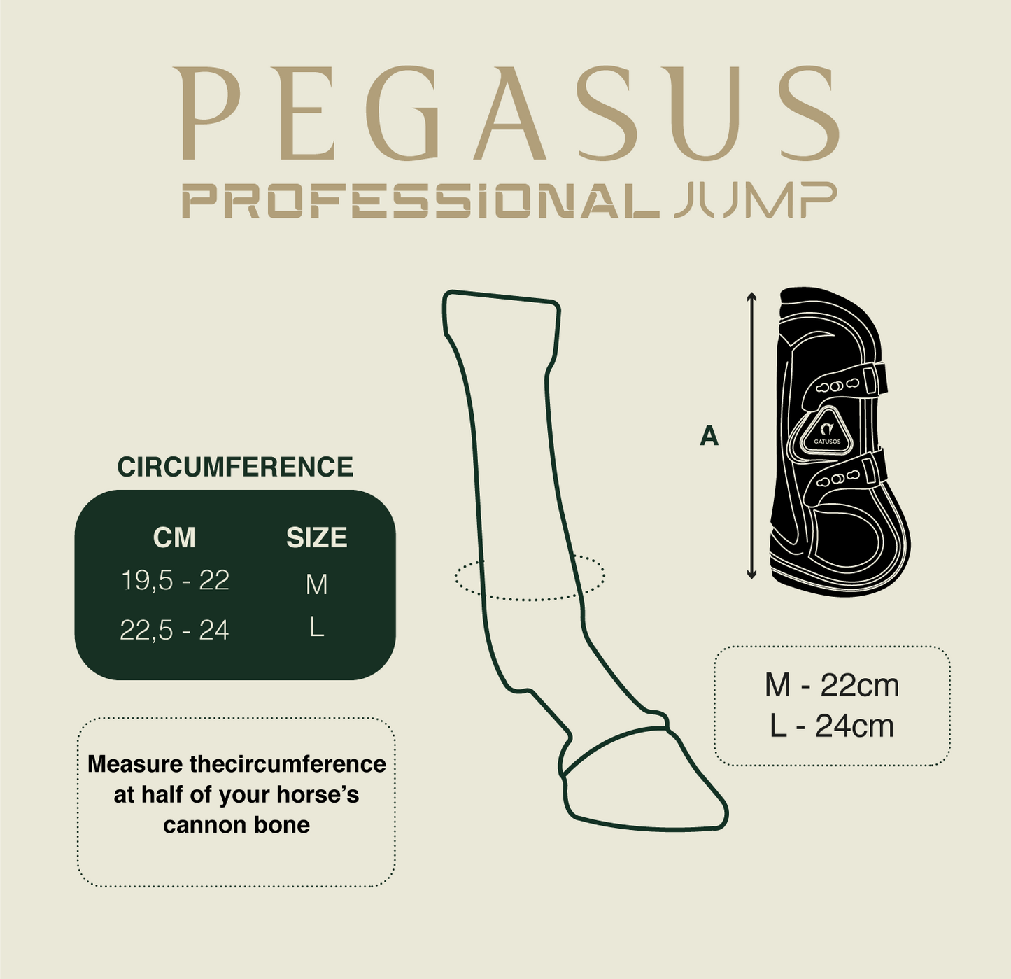 FRONT PEGASUS PROFESSIONAL JUMP BOOTS BROWN MEDIUM